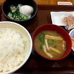 Sukiya - 鮭のっけ朝食