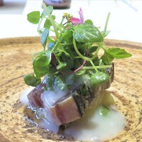 山地陽介 - 日戻り鰹　賀茂茄子