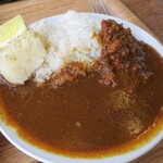 ブラウンオニオンカレーファクトリー - ・「ナポディアン(¥1280)」のセットカレー。