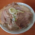 ラーメン大光 - 自作ミニチャーシュー丼(笑)