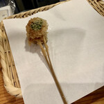 串天ぷら　段々屋 - 空芯菜