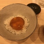 川田 - 玉子ご飯と味噌汁