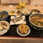 うどん・そば 山ふじ - 山ふじ定食　1,000円(税込)