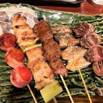 串焼ごっち - おまかせ串焼き５本