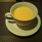 銀座グリル藤咲 - 冷製コーンスープ