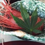 サービスで海老をいただきました！