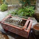 柚木元 - 天竜川の子持ち鮎