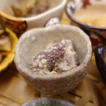 柚木元 - 網茸の胡麻和え