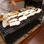 柚木元 - 焼き松茸
