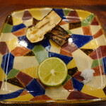 柚木元 - 焼き松茸