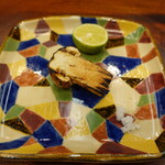 柚木元 - 焼き松茸お替り