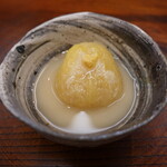 柚木元 - 無花果の白みそ仕立て