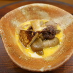 柚木元 - 熊鍋には正源寺茸と松茸