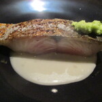 蒼 - 明石産鰆の藁焼き