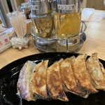 あのジャンクストーリー あのコウベエニシ - ■肉汁餃子¥350