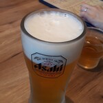天ぷら海鮮 神福 - 生ビール