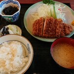 萬来 - 上ロースカツ定食 1,700円