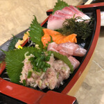 Asahiya - お刺身3種盛り