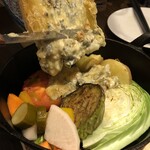Chizu Ya - ラクレットチーズと野菜セット