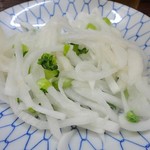 倉井ストアー - 大根の塩揉み１０５円