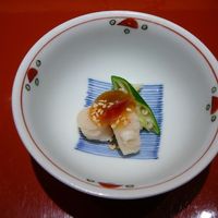 鮨　銀座　鰤門 - 【帆立貝とオクラ】♫2012/6