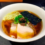 Japanizu soba noodles rutsuta - ワンタン醤油SOBA