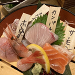 ホテルゆ華 - 刺身盛