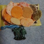 仁王丸売店 - 大漁船150円（海鮮せんべい）