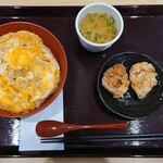 奇跡の親子丼 - 奇跡の親子丼唐揚げセット