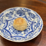 柚木元 - 松茸のおやき（ベシャメルソース仕立て）