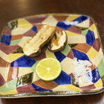 柚木元 - 焼き松茸