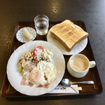 レストラン椿 - モーニングプレートA600円
