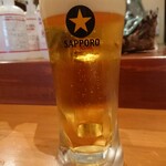 Nikushoku Dainingu Asahi - ビール
