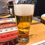 ビールスタンド重富 ekie - 二度つぎです。（2020.9 byジプシーくん）