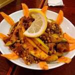 プルジャ ダイニング - 牛スジと南瓜の子供炒めだよ