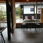 城小屋 マルコ - 店内からパチリ