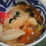 食事処　林林 - 『中華丼・ラーメンセット』(税込み990円)