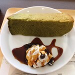 ナナズグリーンティー - 抹茶シフォンケーキ 650円（税抜）