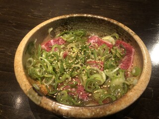 Oumigyuuyakiniku Hanabi - 特盛りねぎにんにくカルビ