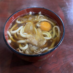 Udon Do Ko Ro Taikou - 肉うどん　卵トッピング