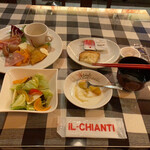 イルキャンティ京都 - 朝食。ビュッフェ形式ではありません。