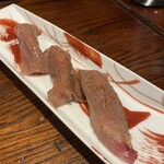 佐賀牛肉 Tetsu Fire Maki -日本料理廚師用有明海藻包裹 -