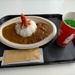 Miraikan Kitchen - スペースカレー700円、ドリンク180円