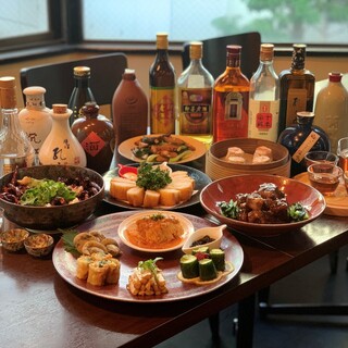 中国郷土料理と紹興酒のコース 銘柄紹興酒も飲める 2h飲放題付 5000円 税込 中国酒家 大天門 浜松町 ダイテンモン 大門 中華料理 食べログ