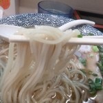 麺屋丸ふじ - 2012.07中華そばの麺