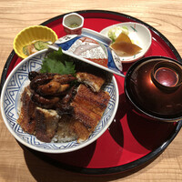 炭焼 うな富士 有楽町店 - 肝いりうなぎ丼