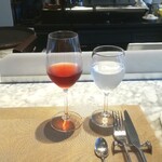 La Brianza - スペインのピノ・ノワールのロゼワイン、フルーティーな味わい。お料理とともに、とても楽しめました。