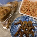 Sumiyaki Unagi Ozeki - テイクアウト♬
                        鰻おにぎり、肝焼、海老豆