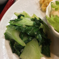 中華菜館 會賓楼 - チンゲン菜炒め