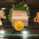 あなごの宿 三船亭 - 料理写真:天然アナゴ刺し